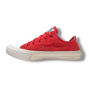 Converse | Orange Canvas Lunarlon All Star Lace Up Sneakers Women's Size 5.5